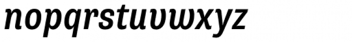 Supria Sans Cond Medium Italic Font LOWERCASE