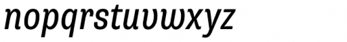 Supria Sans-Cond Regular Italic Font LOWERCASE