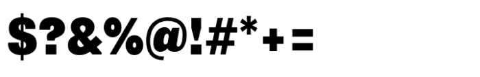 Supria Sans Condensed Black Font OTHER CHARS