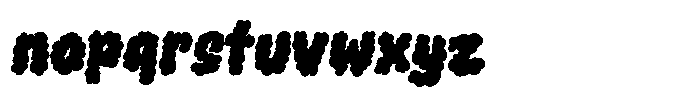 Surbliner Font LOWERCASE