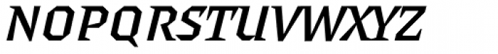 Surf Serif Pro Bold Italic Font UPPERCASE