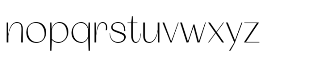 Surlite Display Font LOWERCASE