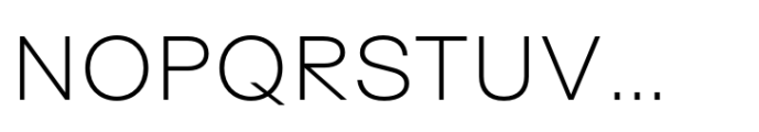 Surt Expanded Light Font UPPERCASE