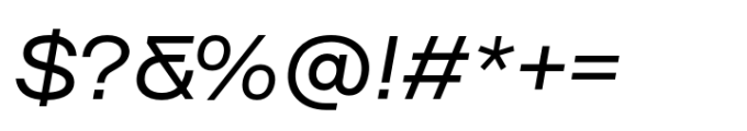 Surt Extended Regular Italic Font OTHER CHARS