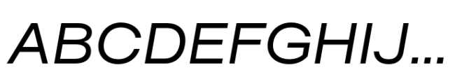 Surt Extended Regular Italic Font