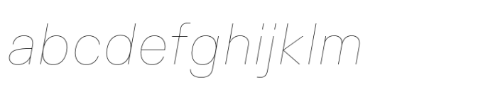 Surt Normal Thin Italic FONT
