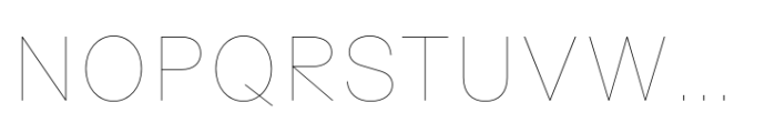 Surt Normal Thin Font UPPERCASE