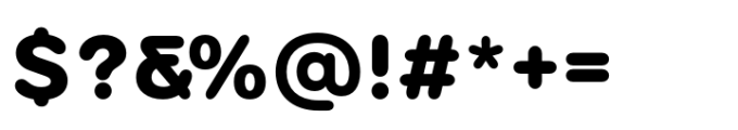 Surt Rounded Black Font OTHER CHARS