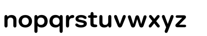 Surt Rounded Expanded Bold Font LOWERCASE