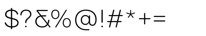 Surt Rounded Expanded Light Font OTHER CHARS
