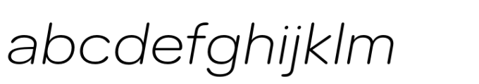 Surt Rounded Extended Light Italic FONT