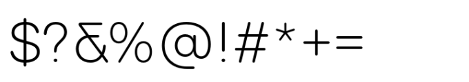 Surt Rounded Light Font OTHER CHARS