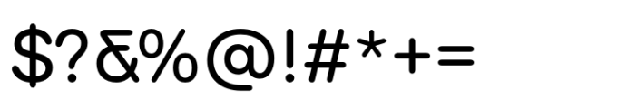Surt Rounded Regular Font OTHER CHARS