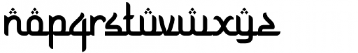 Sururim Maudunah Regular Font LOWERCASE
