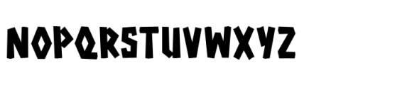 Survivor Standard Font UPPERCASE
