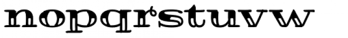 Sussan Inline 3 Font LOWERCASE