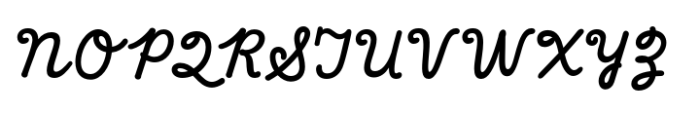 Sussan Script Font UPPERCASE