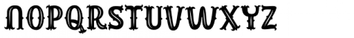 Sussan Tuscan 4 Font LOWERCASE