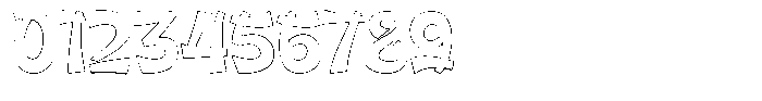 Susuke Endi Outline Font OTHER CHARS