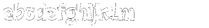 Susuke Endi Outline FONT