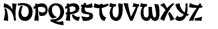 Susuke Endi Regular Font UPPERCASE