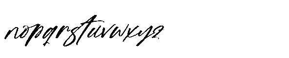 Suthel Matik Italic Font LOWERCASE