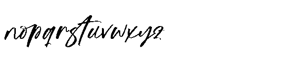 Suthel Matik Regular Font LOWERCASE