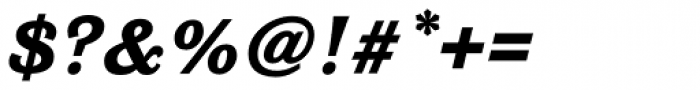 Sutro ExtraBold Italic Font OTHER CHARS
