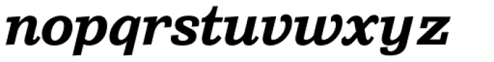 Sutro ExtraBold Italic Font LOWERCASE