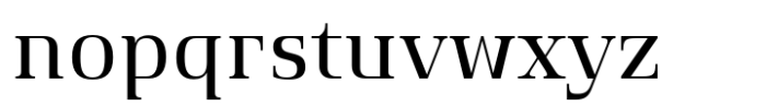 Suwannason Regular Font LOWERCASE
