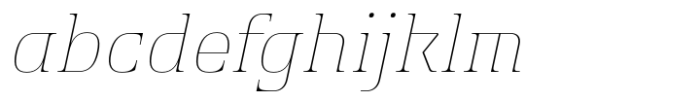 Suwannason Thin Italic FONT