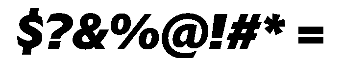 Sub Sans Black Italic Regular Webfont Fe97fd1f Font OTHER CHARS