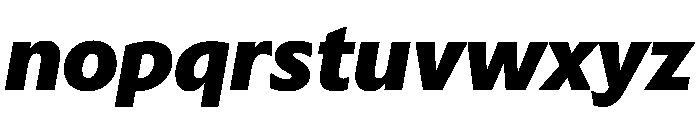 Sub Sans Black Italic Regular Webfont Fe97fd1f Font LOWERCASE