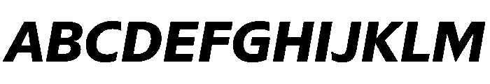 Sub Sans Bold Italic Regular Webfont 0c05fe7e Font UPPERCASE
