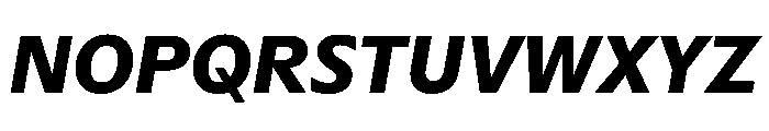 Sub Sans Bold Italic Regular Webfont 0c05fe7e Font UPPERCASE