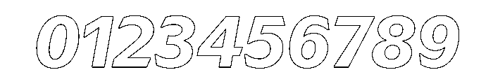 Sub Sans Bold Italic Regular Webfont Font OTHER CHARS