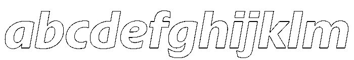 Sub Sans Bold Italic Regular Webfont FONT