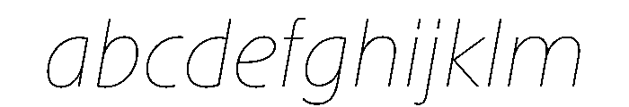 Sub Sans Hairline Italic Regular Webfont A71c8677 FONT