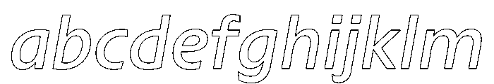 Sub Sans Italic Regular Webfont Fd9f06d4 FONT
