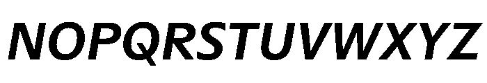 Sub Sans Medium Italic Regular Webfont Bc2e82a3 Font UPPERCASE
