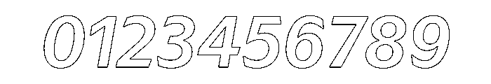 Sub Sans Medium Italic Regular Webfont Font OTHER CHARS