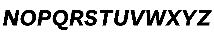 SubtilGrotesk BoldItalic Font UPPERCASE