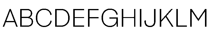 SubtilGrotesk Light Font UPPERCASE