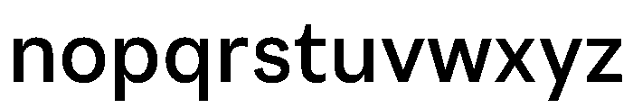 SubtilGrotesk Medium Font LOWERCASE