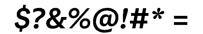 SubtilGrotesk SemiBoldItalic Font OTHER CHARS