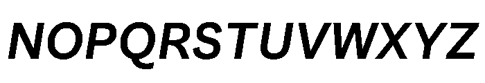 SubtilGrotesk SemiBoldItalic Font UPPERCASE