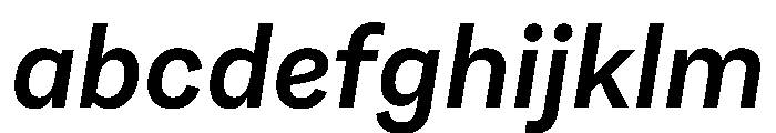 SubtilGrotesk SemiBoldItalic FONT