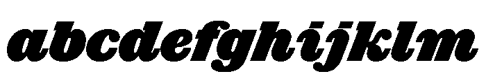 Successor Black Italic FONT