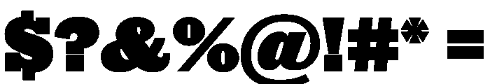 Successor Black Font OTHER CHARS