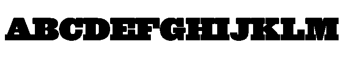 Successor Black Font UPPERCASE